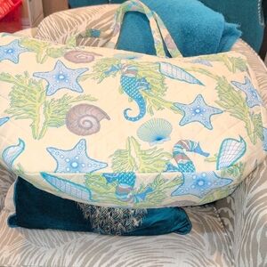 Virah Bella Life Print Quilted Tote Bag